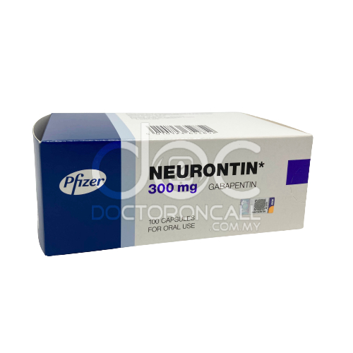 Neurontin 300mg Capsule 10s (strip) - DoctorOnCall Farmasi Online
