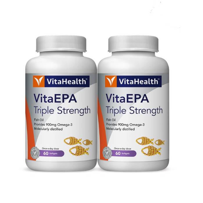VitaHealth Vital EPA Triple Strength Softgel 60s x2 - DoctorOnCall Online Pharmacy