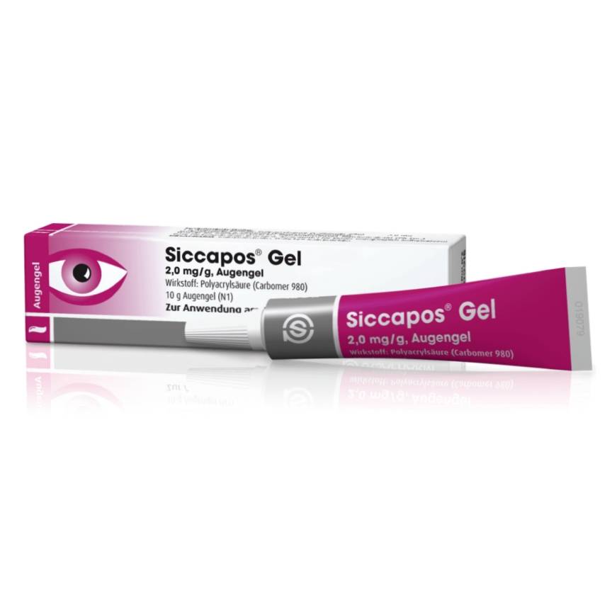 Siccapos Eye Gel 10g - DoctorOnCall Online Pharmacy