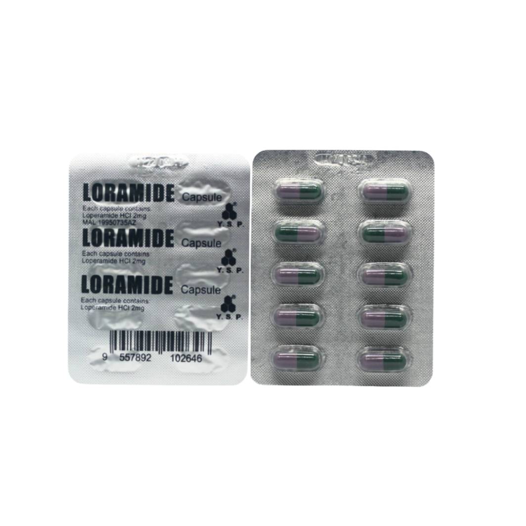 YSP Loramide 2mg Capsule 10s (strip) - DoctorOnCall Farmasi Online