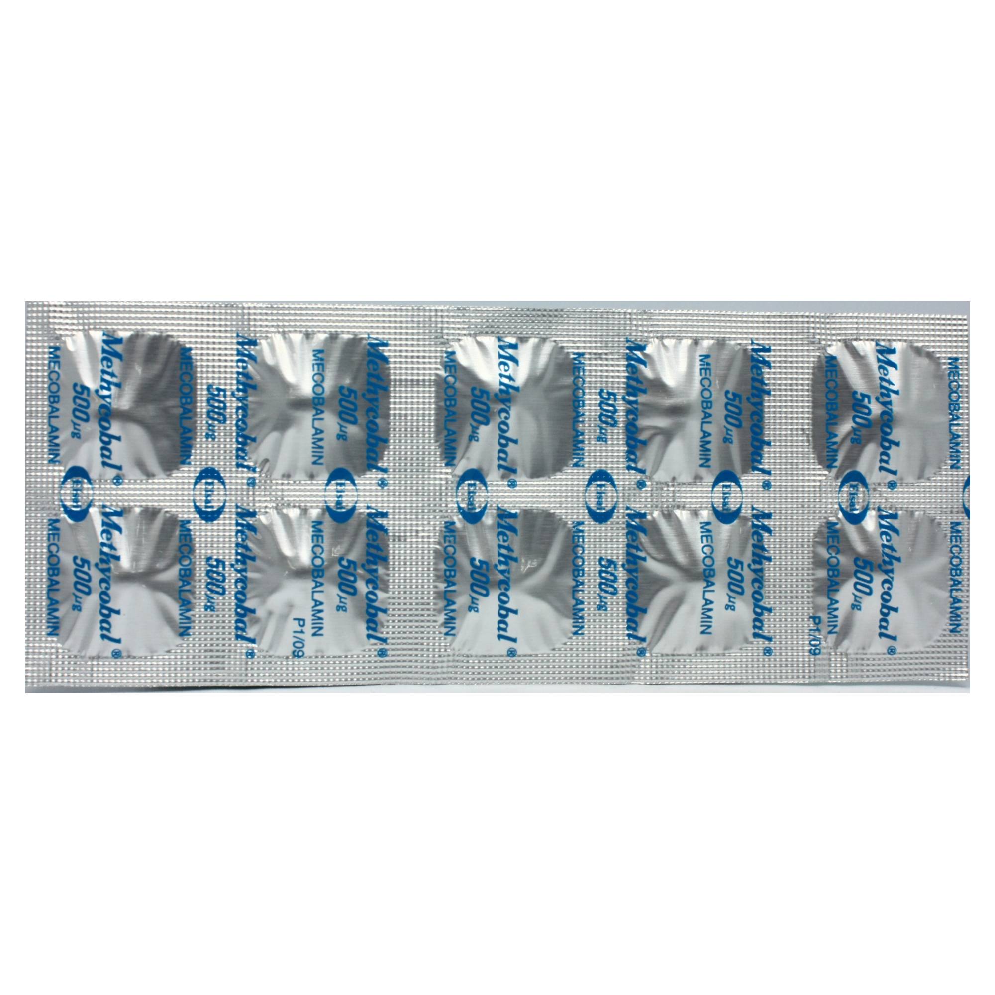 Methycobal 500mcg (Silver) Tablet 10s (strip) - DoctorOnCall Online Pharmacy