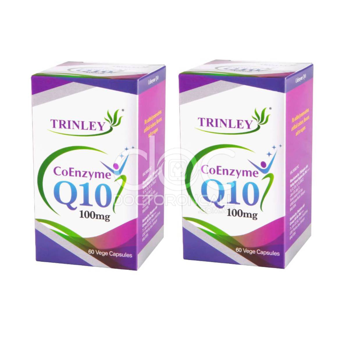 Trinley Coenzyme Q10 Vegecapsule 60 caps x 2 (twin pack) - DoctorOnCall Online Pharmacy