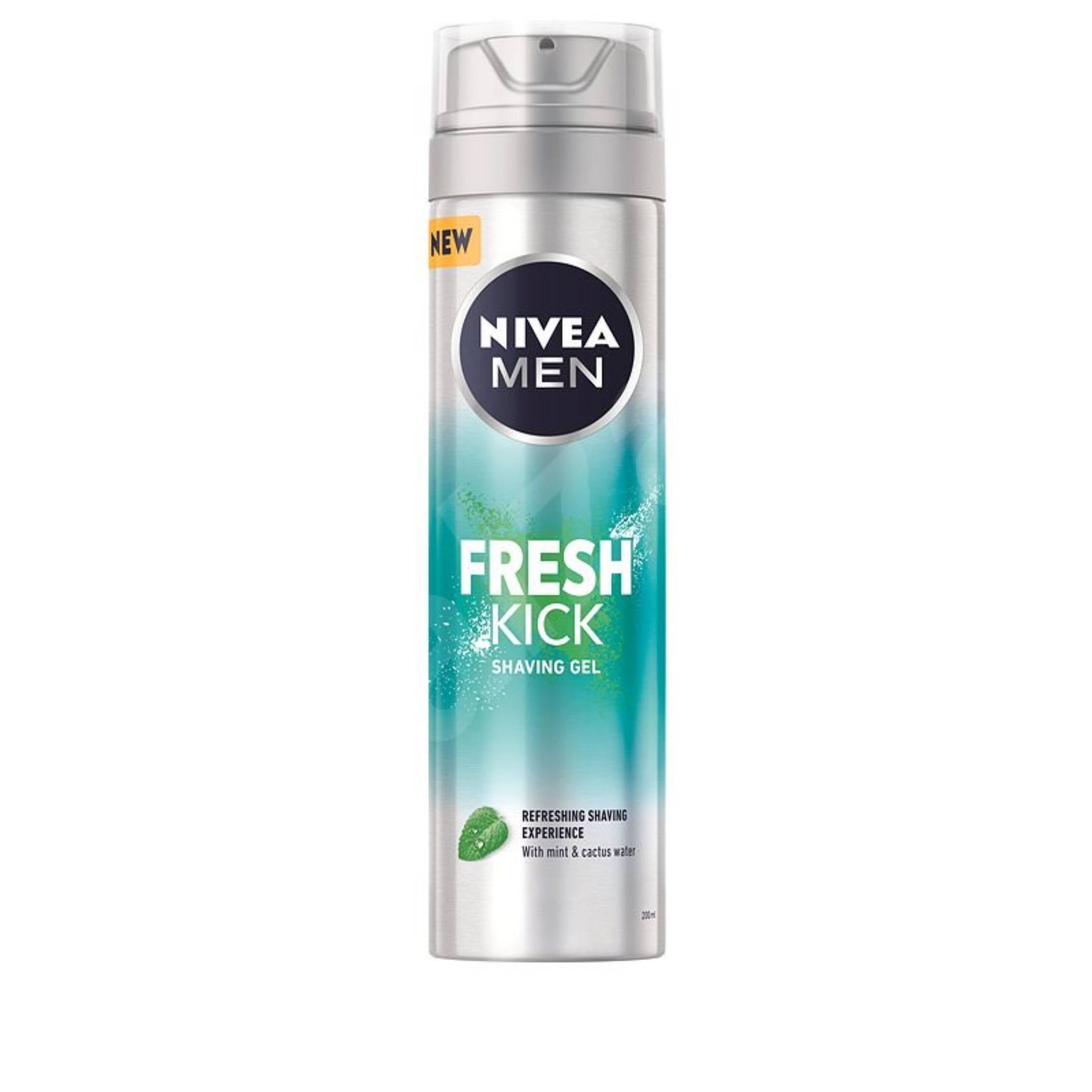 Nivea Fresh Kick Shaving Gel 200ml - DoctorOnCall Farmasi Online