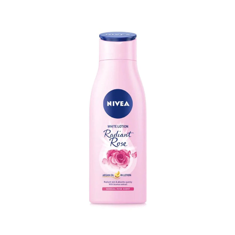 Nivea White Radiant Rose & Argan Oil Body Lotion 350ml - DoctorOnCall Online Pharmacy