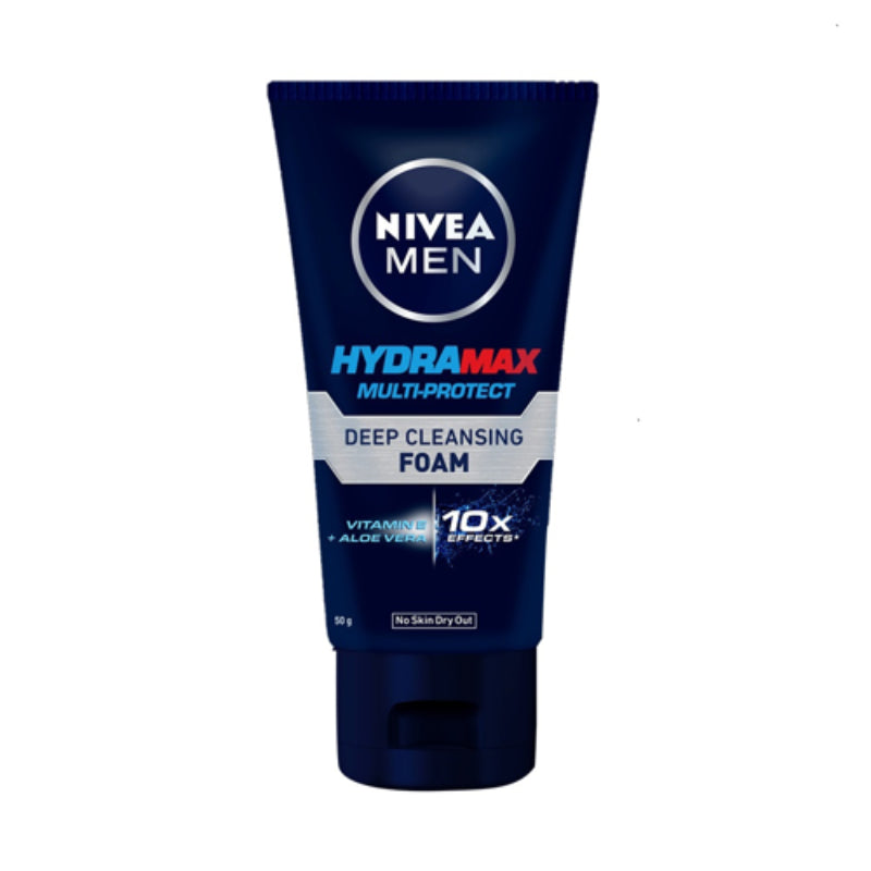 Nivea (Men) Hydra Max Deep Cleansing Foam 50g - DoctorOnCall Farmasi Online