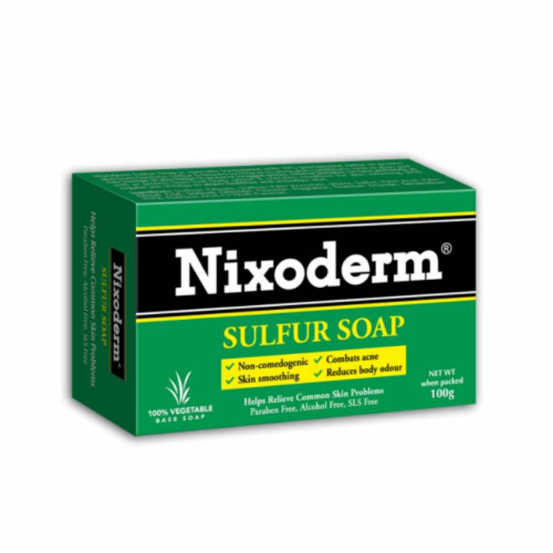 Nixoderm Sulfur Soap - 100g - DoctorOnCall Online Pharmacy