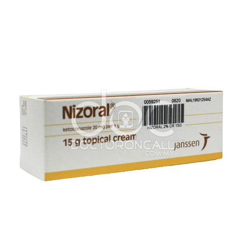 Nizoral 2% Cream - 15g - DoctorOnCall Online Pharmacy