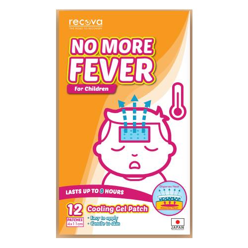 Recova No More Fever Cooling Gel Patch (Children) 12s - DoctorOnCall Farmasi Online