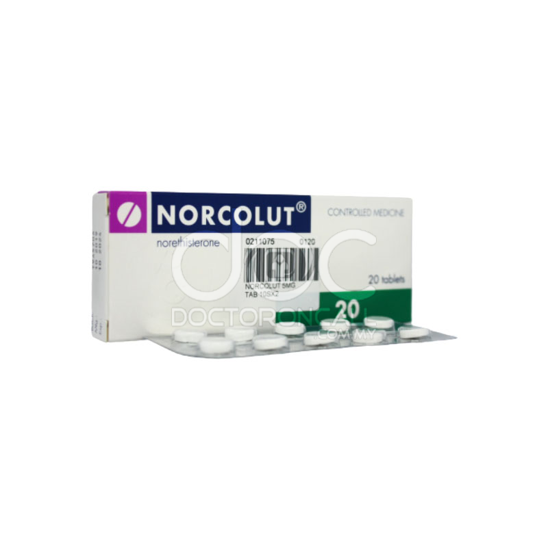 Norcolut 5mg Tablet 20s - DoctorOnCall Online Pharmacy