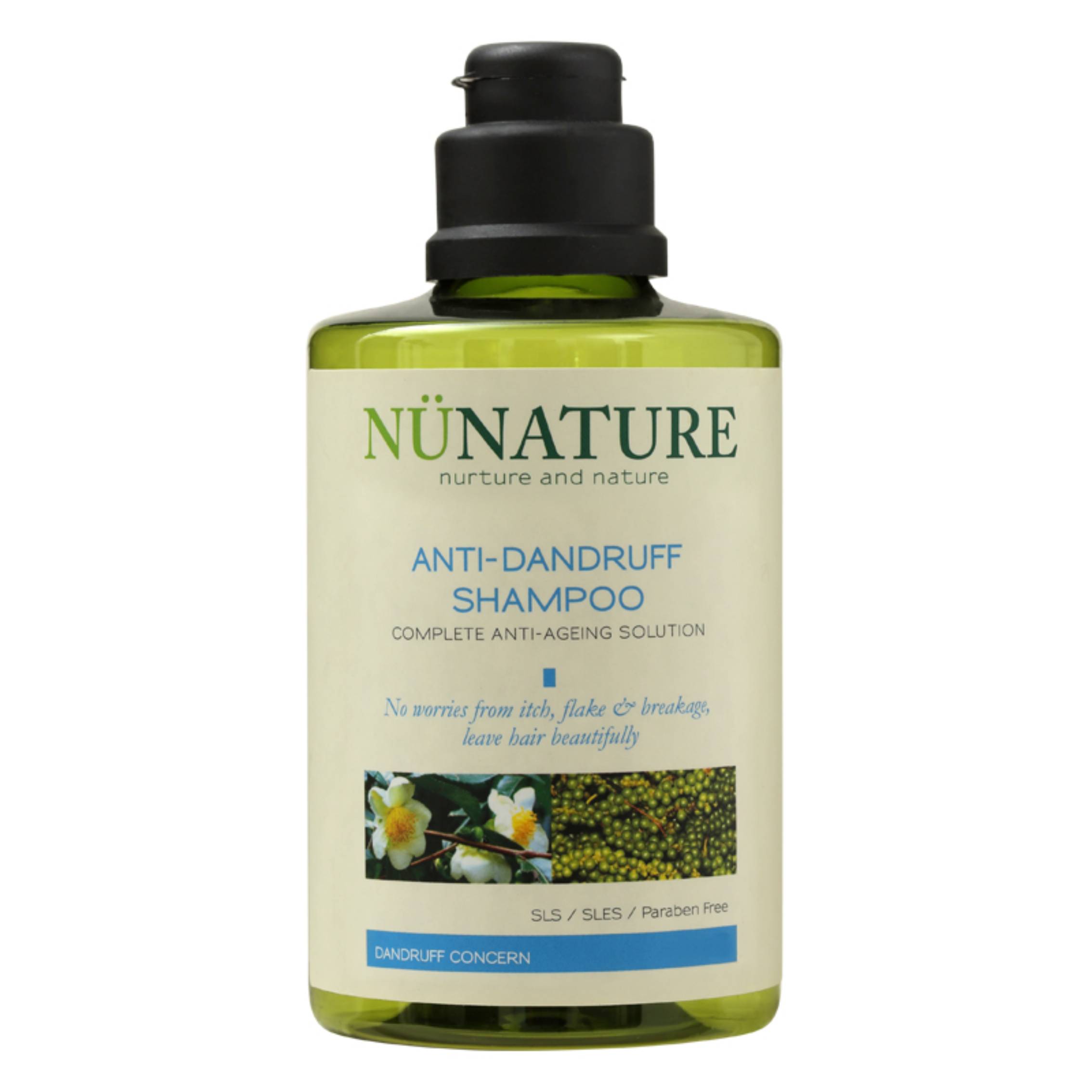 Nunature Anti-Dandruff Shampoo 250ml - DoctorOnCall Online Pharmacy