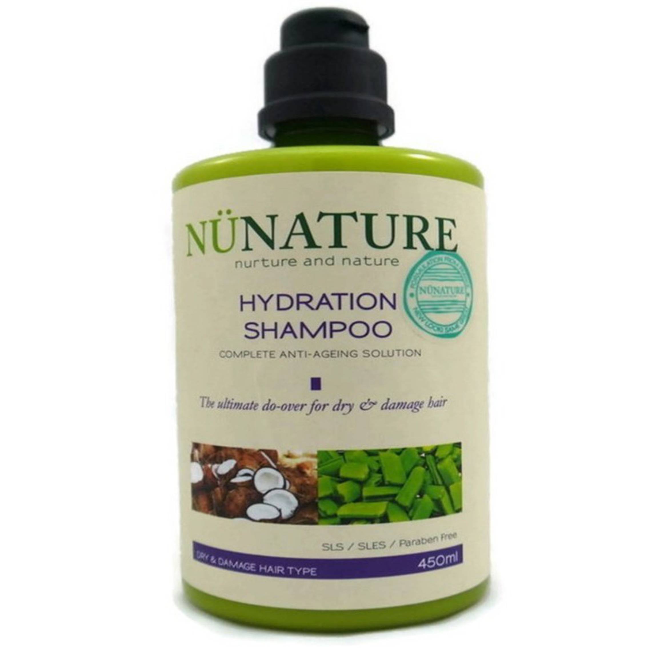Nunature Hydration Shampoo 450ml - DoctorOnCall Farmasi Online