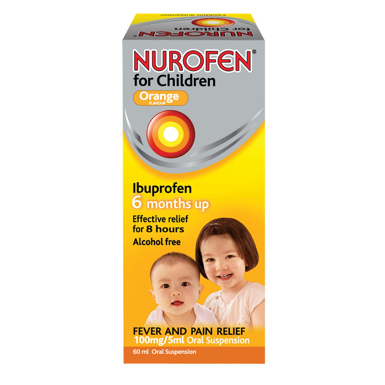 Nurofen for Children 100mg/5ml Syrup 60ml - DoctorOnCall Online Pharmacy