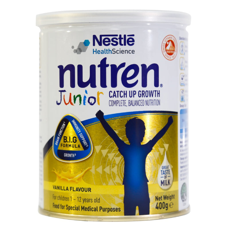 Nestle Nutren Junior Formula Milk Powder 400g - DoctorOnCall Farmasi Online