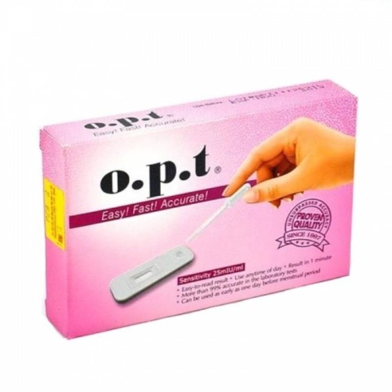 O.P.T One Step Pregnancy Test 1s - DoctorOnCall Online Pharmacy