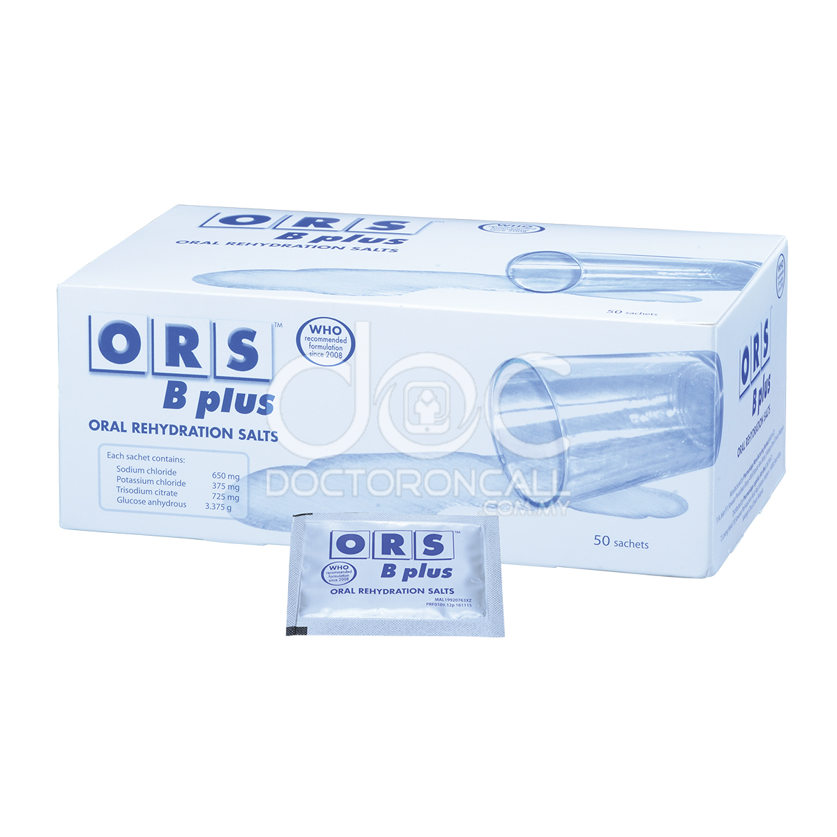 ORS B Plus (Regular) 5s - DoctorOnCall Online Pharmacy