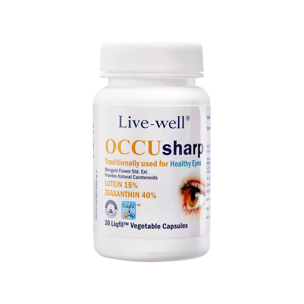 Live-well Occusharp Capsule 30s - DoctorOnCall Farmasi Online