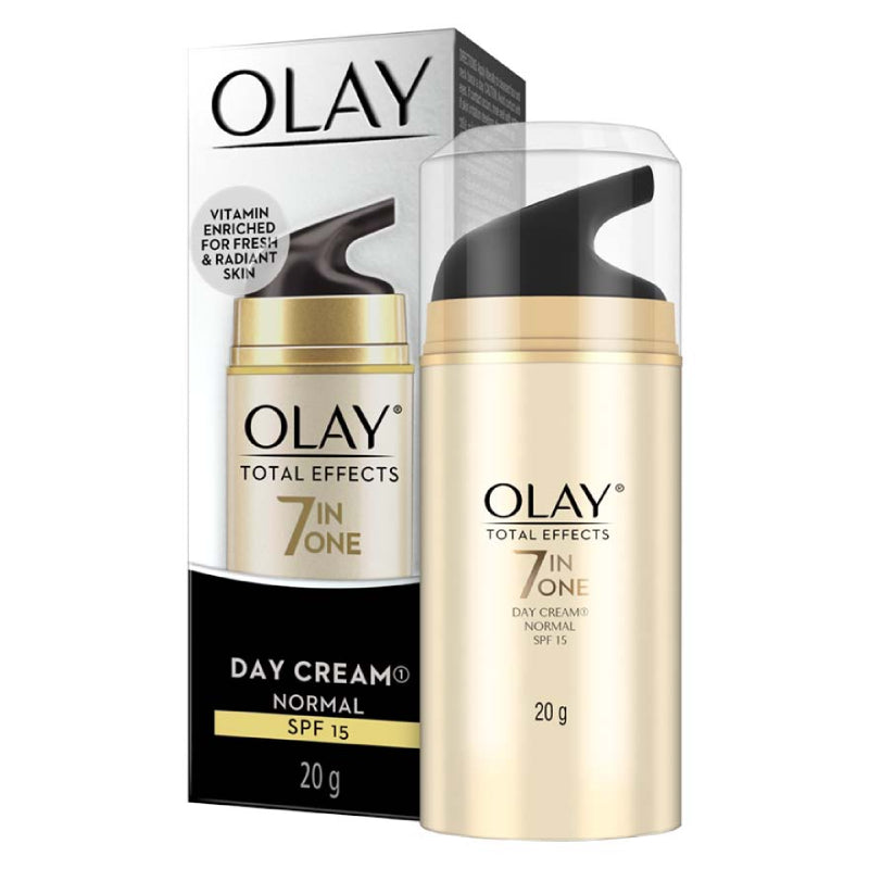 Olay Total Effects Day Cream (Normal SPF15) 20g - DoctorOnCall Farmasi Online