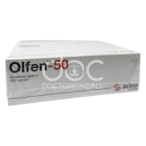 Olfen-50 Tablet 10s (strip) - DoctorOnCall Farmasi Online