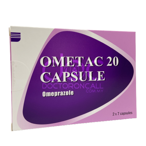 Ometac 20mg Capsule - 7s (strip) - DoctorOnCall Farmasi Online