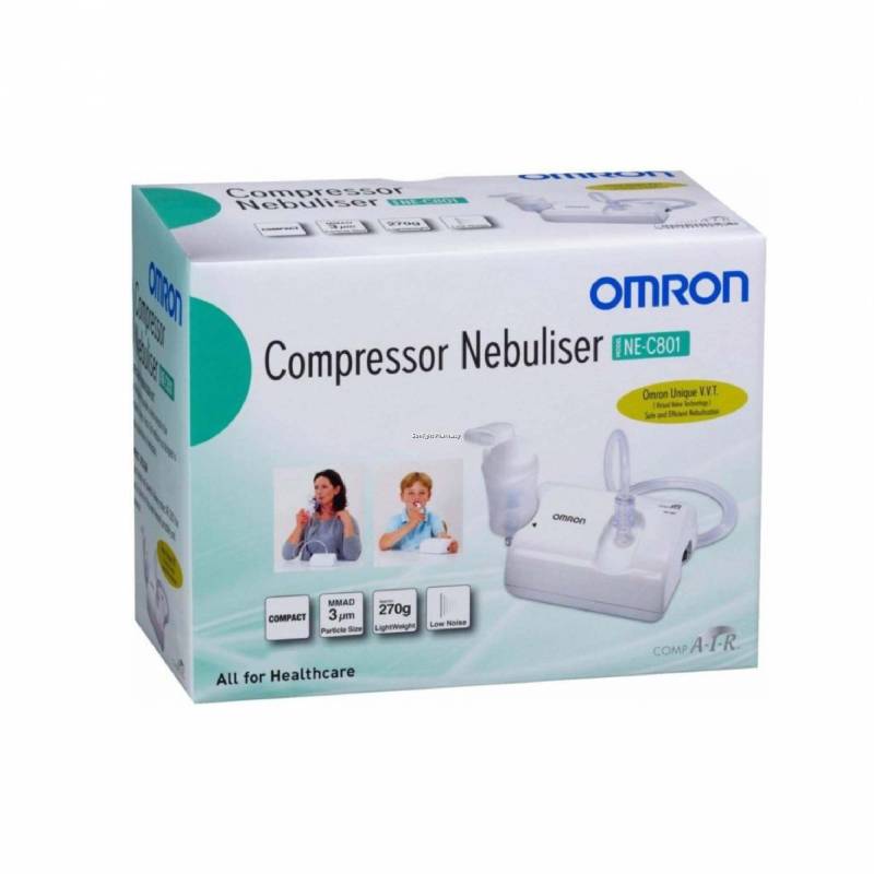 Omron Compressor Nebulizer (NE-C801) - 1s - DoctorOnCall Online Pharmacy