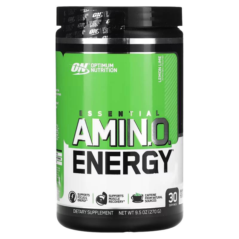 Optimum Nutrition Essential Amino Energy Lemon Lime Powder 0.6lb - DoctorOnCall Online Pharmacy