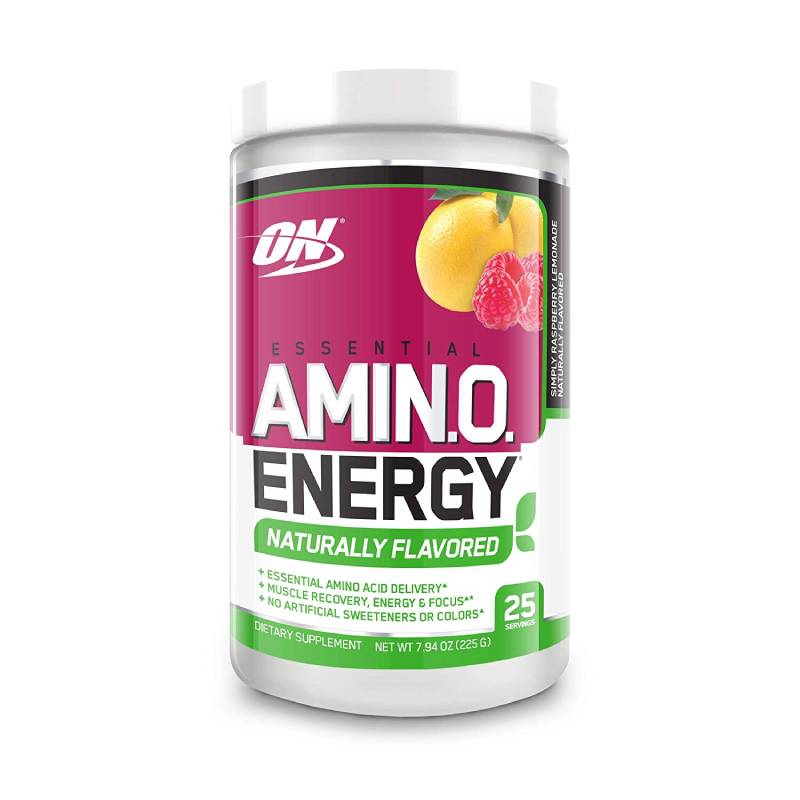 Optimum Nutrition Essential Amino Energy Raspberry Lemonade Powder 225g - DoctorOnCall Farmasi Online