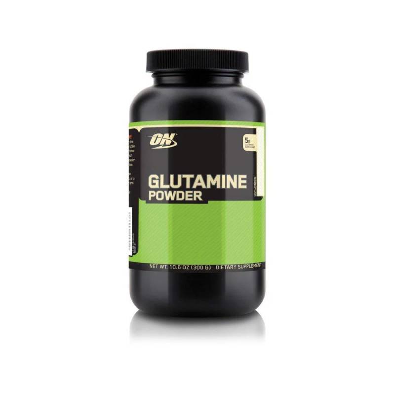 Optimum Nutrition Glutamine Unflavored Powder 300g - DoctorOnCall Farmasi Online