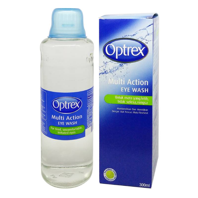 Optrex Multi Action Eye Wash 300ml - DoctorOnCall Farmasi Online