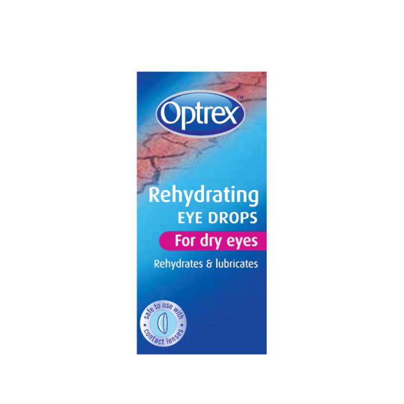 Optrex Rehydrate Dry Eyes Eye Drops 10ml - DoctorOnCall Farmasi Online