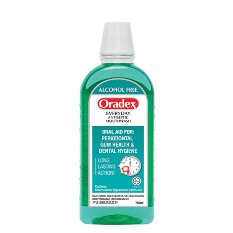 Oradex Everyday Mouthwash 750ml - DoctorOnCall Online Pharmacy