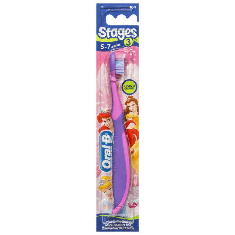 Oral B Stages 3 Toothbrush 1s Princess - DoctorOnCall Online Pharmacy