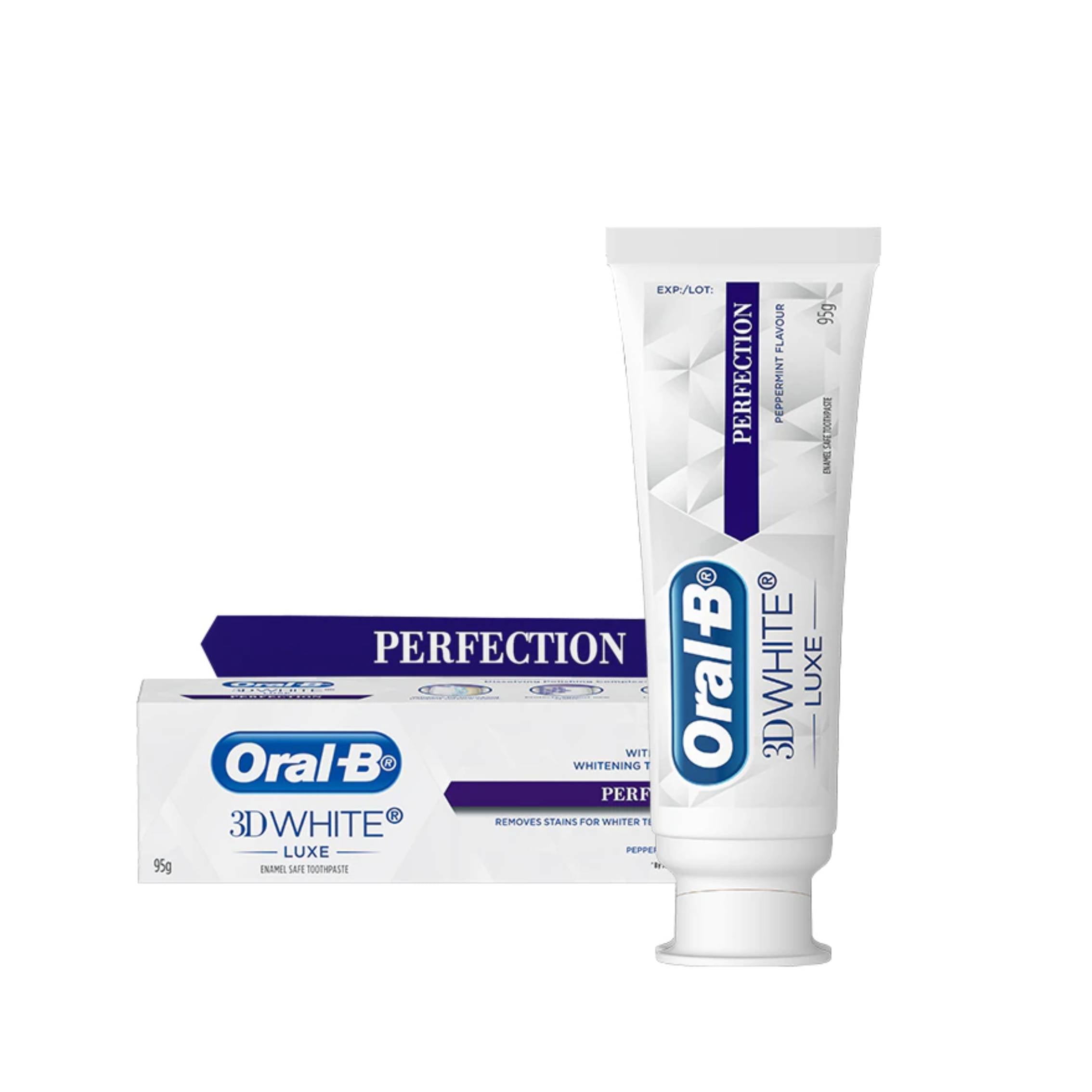 Oral B 3D White Lux Perfection Toothpaste 95g - DoctorOnCall Farmasi Online