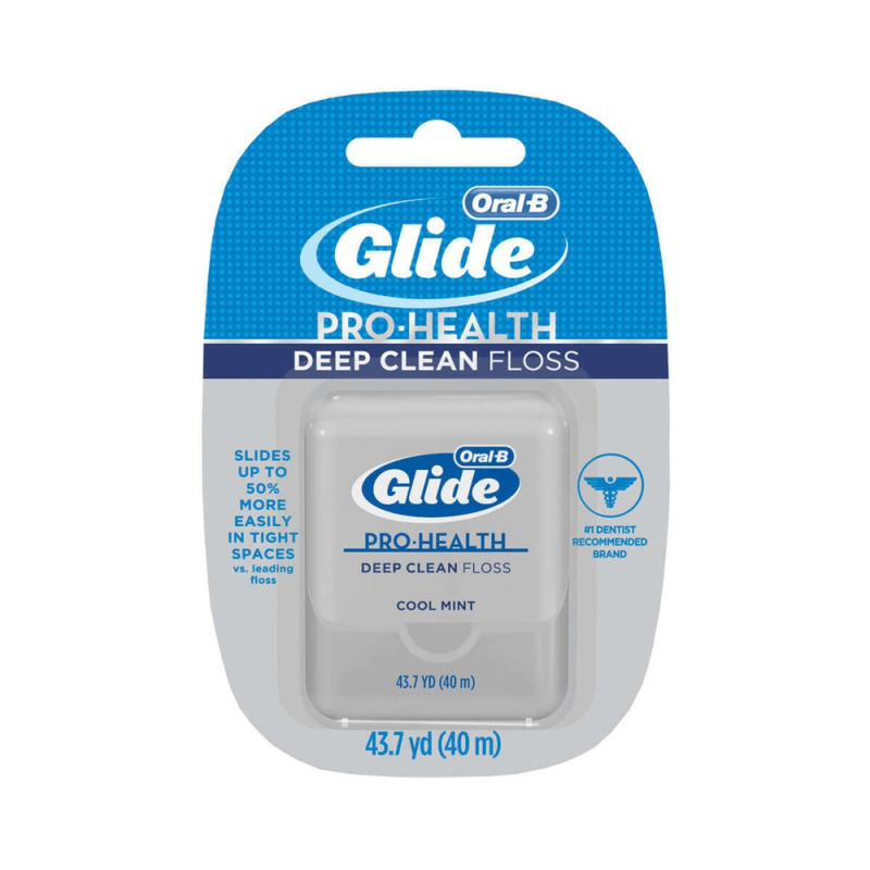 Oral B Glide Pro-Health Deep Clean Cool Mint Floss 40m - DoctorOnCall Online Pharmacy