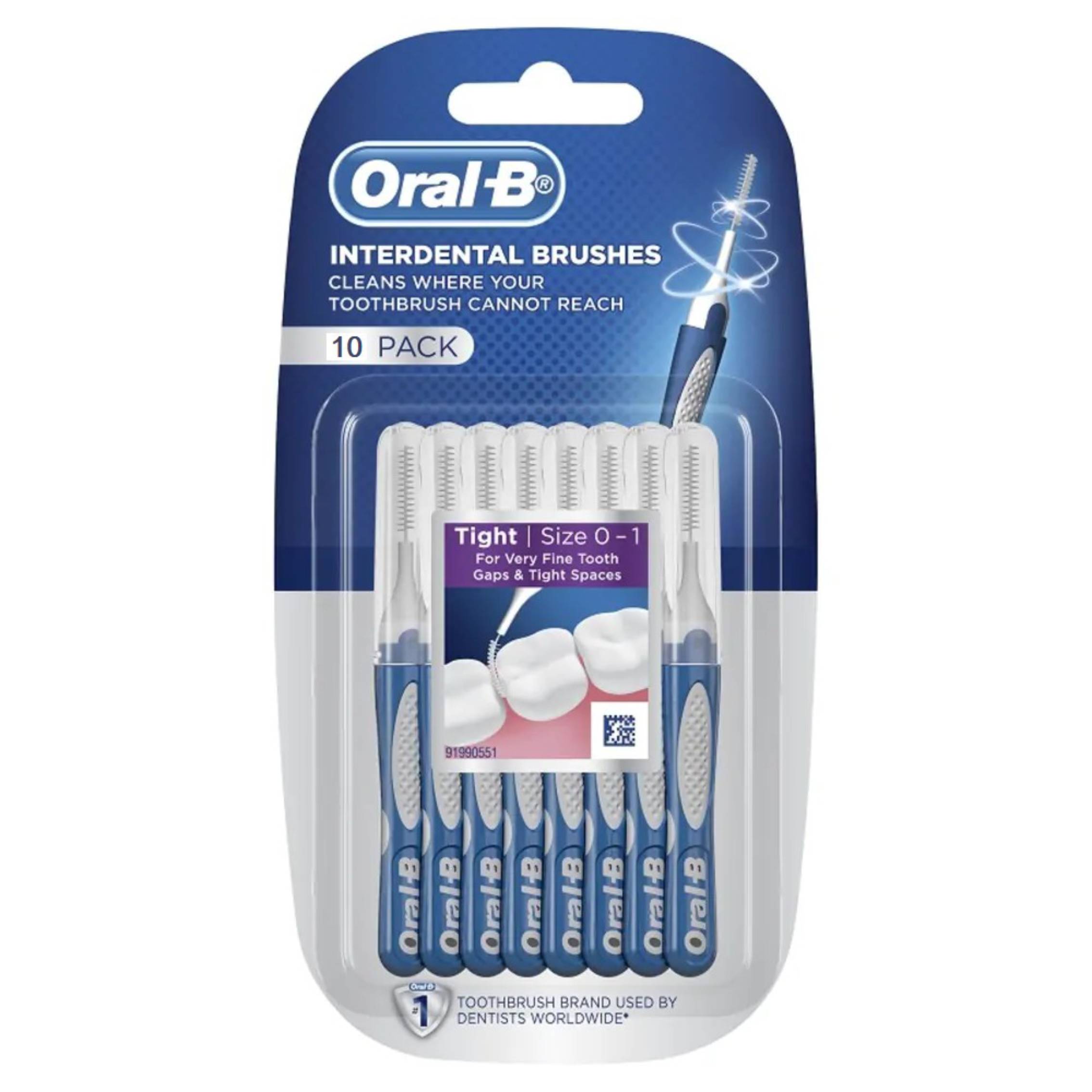 Oral B Interdental Brushes 10s - DoctorOnCall Online Pharmacy