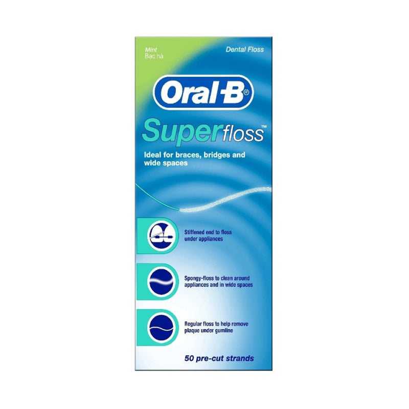 Oral B Super Floss 50m - DoctorOnCall Farmasi Online