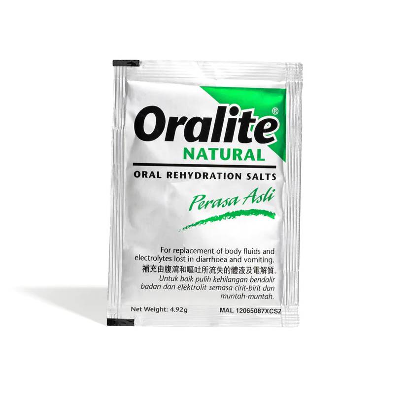 Oralite Natural 4.92g Oral Rehydration Salts - 1s - DoctorOnCall Online Pharmacy