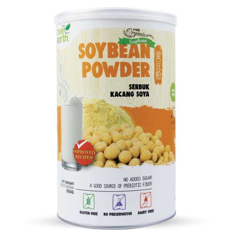 Organic Soybean Powder 500g - DoctorOnCall Farmasi Online
