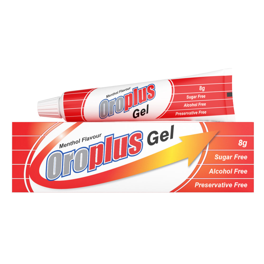 Oroplus Gel Menthol Flavour 8g - DoctorOnCall Farmasi Online