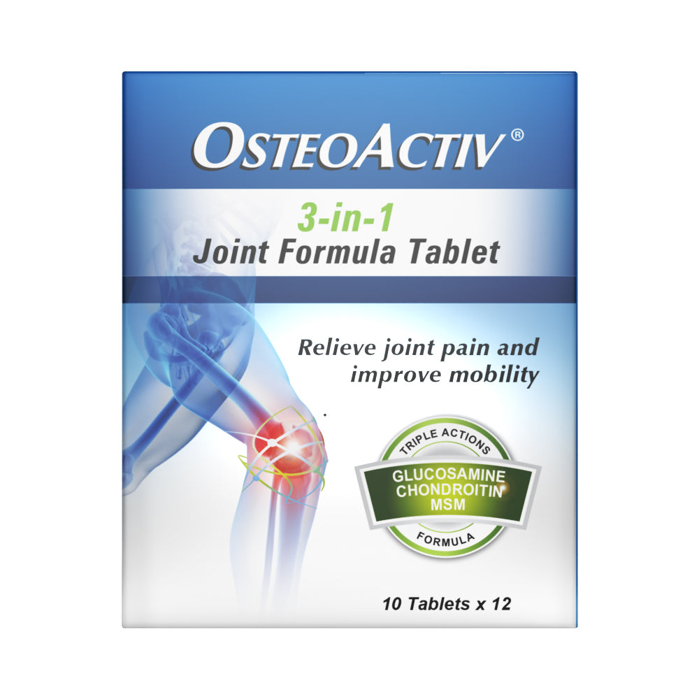 Osteoactiv 3-In-1 Tablet 120s - DoctorOnCall Online Pharmacy