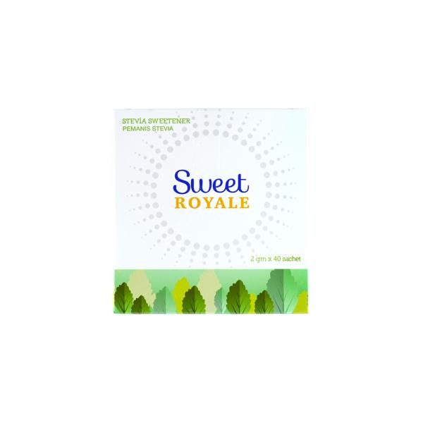 Sweet Royale Stevia (Green Stevia) 40s - DoctorOnCall Farmasi Online