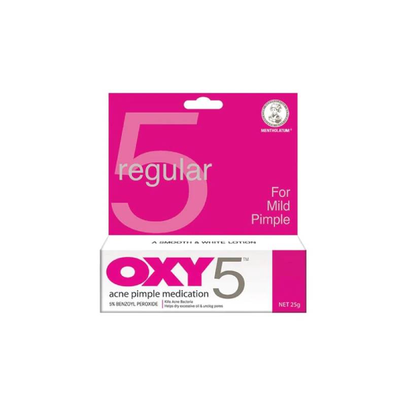 Oxy 5 Regular Cream 25g - DoctorOnCall Farmasi Online