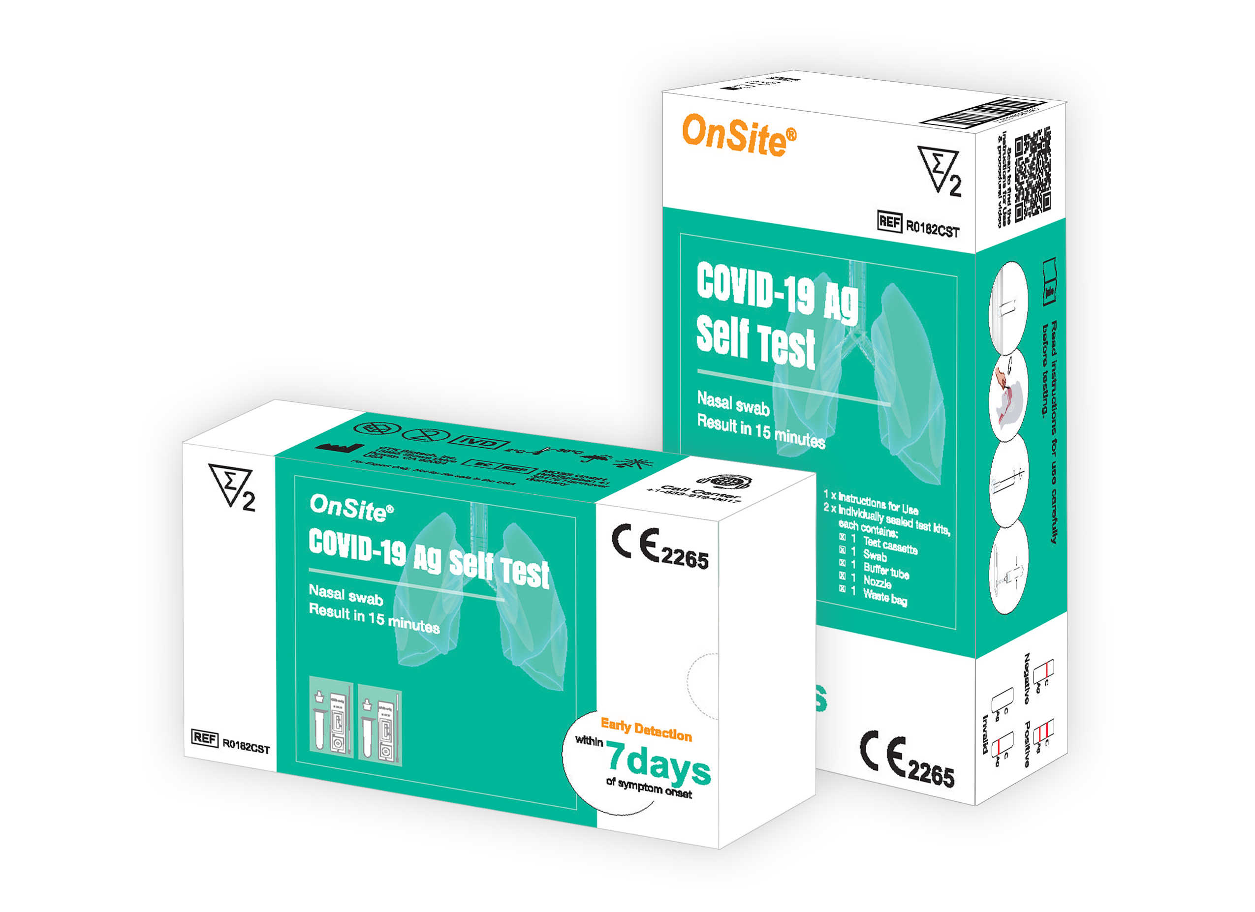 OnSite COVID-19 Ag Self-Test Kit (Nasal Swab) 2s - DoctorOnCall Online Pharmacy