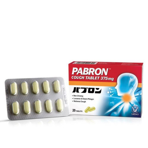 Pabron Cough Tablet 20s - DoctorOnCall Farmasi Online
