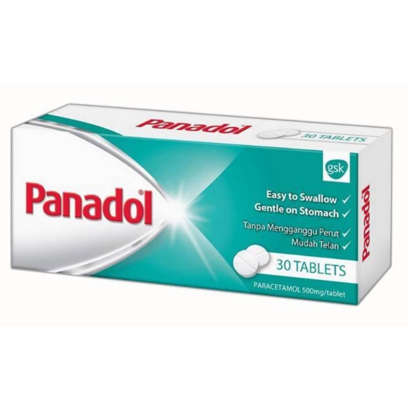 Panadol Coated 500mg Tablet-Sakit kepala, sakit leher, sakit telinga dan mata rasa tidak selesa