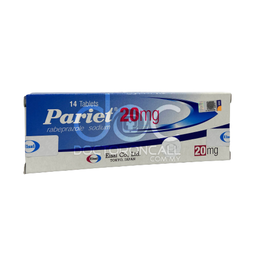 Pariet 20mg Tablet (Without Outer Box) 14s - DoctorOnCall Farmasi Online