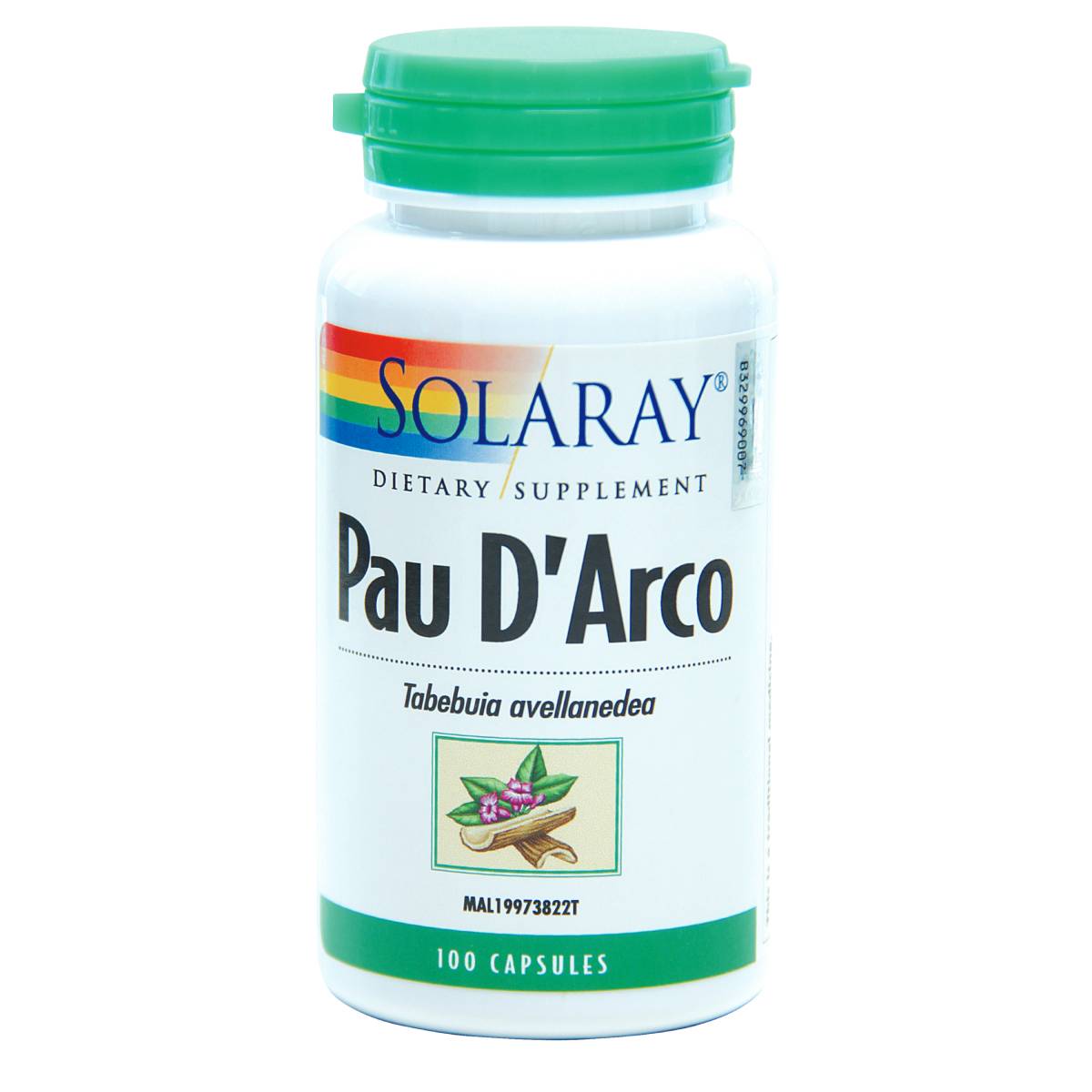 Solaray Pau D' Arco Capsule 100s x2 - DoctorOnCall Farmasi Online