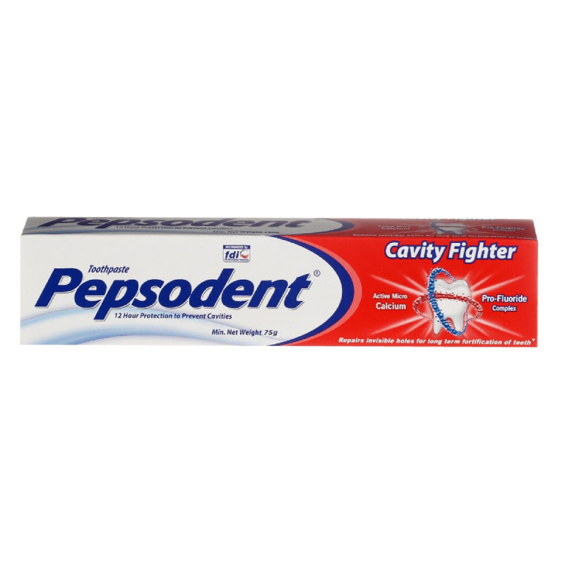 Pepsodent Cavity Fighter Toothpaste 75g - DoctorOnCall Farmasi Online