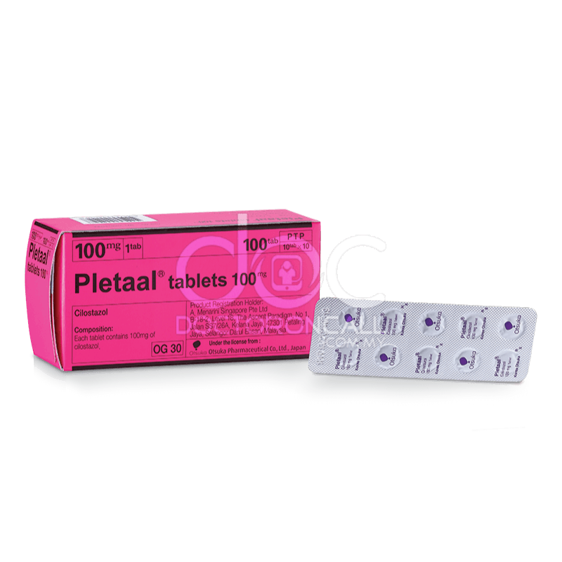 Pletaal 100mg Tablet 100s - DoctorOnCall Online Pharmacy