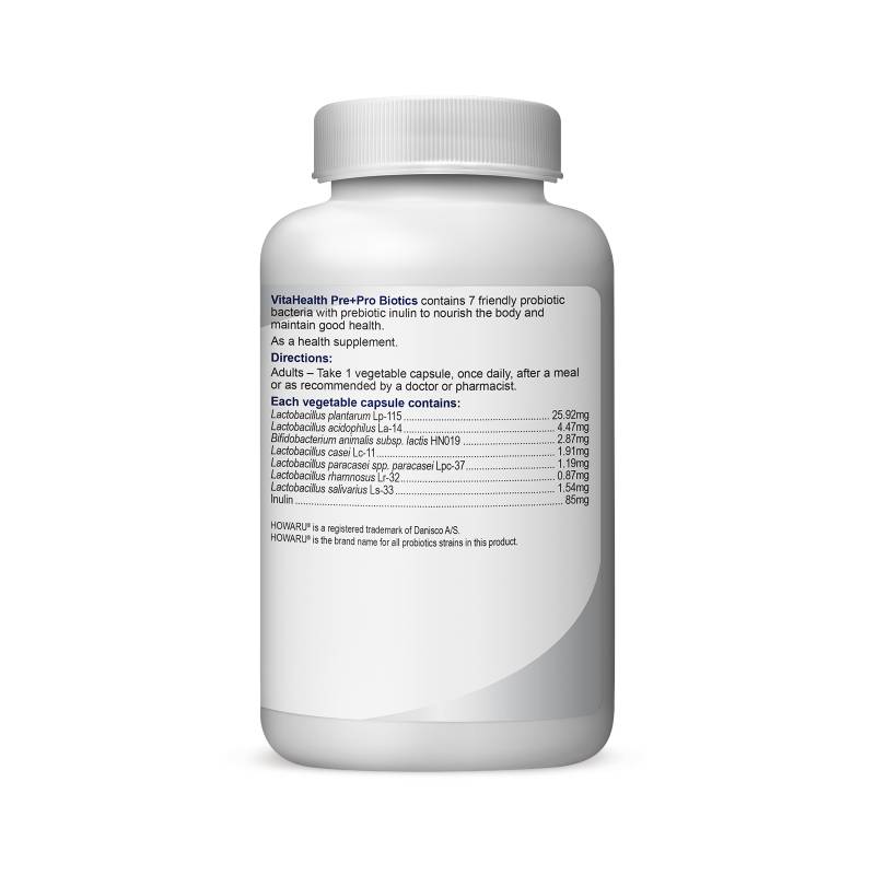 VitaHealth Pre+Pro Biotics Capsule 60s - DoctorOnCall Farmasi Online