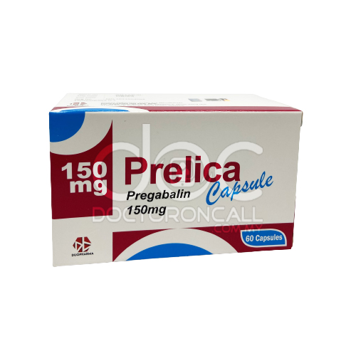 Prelica 150mg Capsule - 60s - DoctorOnCall Online Pharmacy